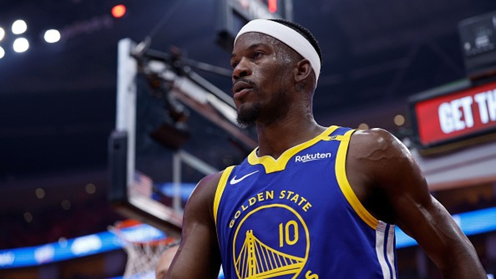 Jimmy Butler Injury Report: Will the Warriors' Star Forward Play Tonight Against the Rockets? Jimmy Butler in the frame.