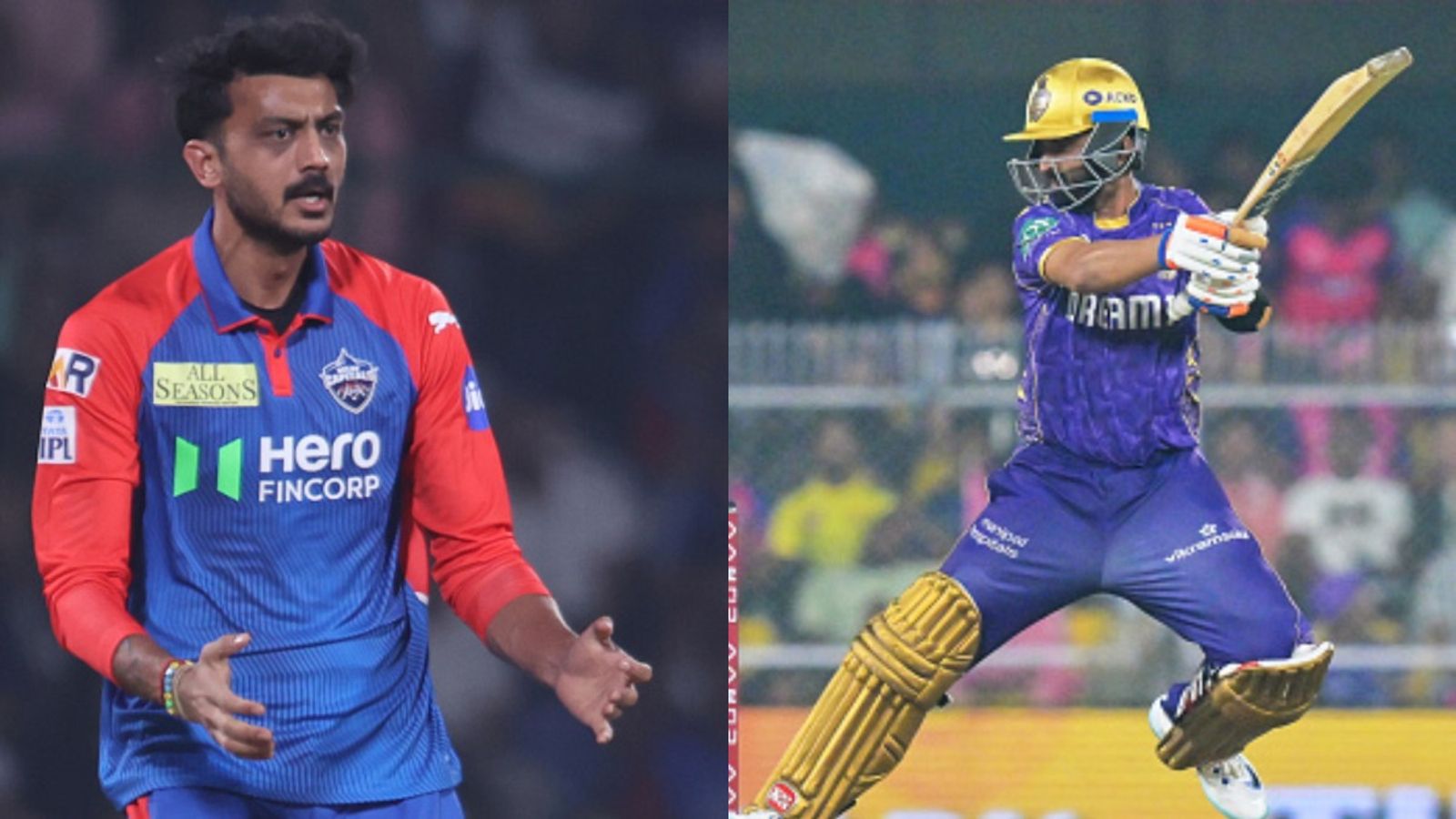 DC vs KKR Match Prediction: DC look to return to winning ways, KKR itching for a victory; Know who have an edge in today's encounter DC captain Axar Patel (L) and KKR skipper Ajinkya Rahane in frame