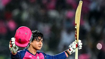 'What were you doing at 14?': From Tendulkar to Yuvraj, here's how the Indian cricketers react to Vaibhav Suryavanshi's carnage-filled century Rajasthan Royals' Vaibhav Suryavanshi celebrates after scoring a century against Gujarat Titans