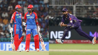 DC vs KKR, Predicted Playing XI: Kolkata Knight Riders to field this team against Delhi Capitals to find a winning formula From Left: DC's Axar Patel, KL Rahul and KKR's Ajinkya Rahane in frame