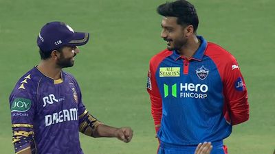 Kolkata Knight Riders to feature with one change as DC captain Axar Patel opts to bowl at Arun Jaitley Stadium: Check playing XIs Ajinkya Rahane and Axar Patel at Toss