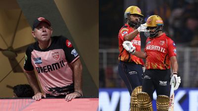 'You don't have to think about what will happen...': Prabhsimran Singh lauds Shreyas Iyer and Ricky Ponting for Punjab Kings' campaign in IPL 2025 Ricky Ponting with Prabhsimran Singh and Shreyas Iyer