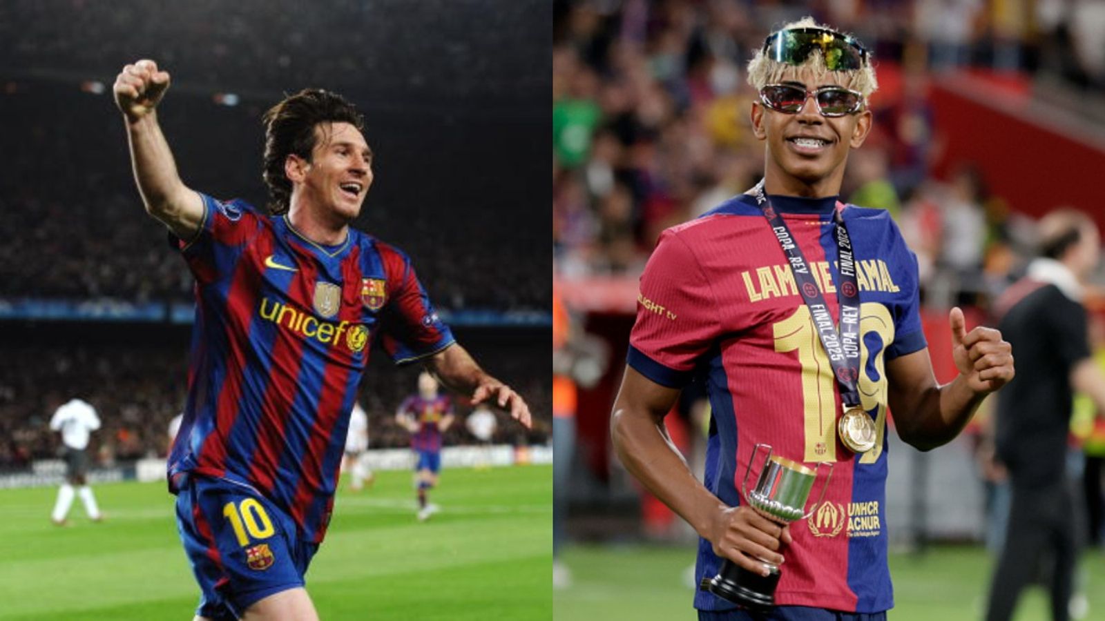 Barcelona Starboy Lamine Yamal breaks silence on comparisons with Lionel Messi says, 'I didn’t talk to him' Barcelona Starboy Lamine Yamal breaks silence on comparisons with Lionel Messi says, 'I didn’t talk to him'