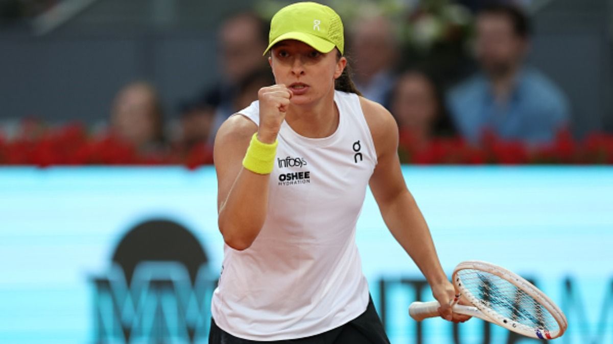 Iga Swiatek achieves a historic feat after Madrid Open QF run, joins elite five-time Grand Slam legend Iga Swiatek achieves a historic feat after Madrid Open QF run, joins elite five-time Grand Slam legend