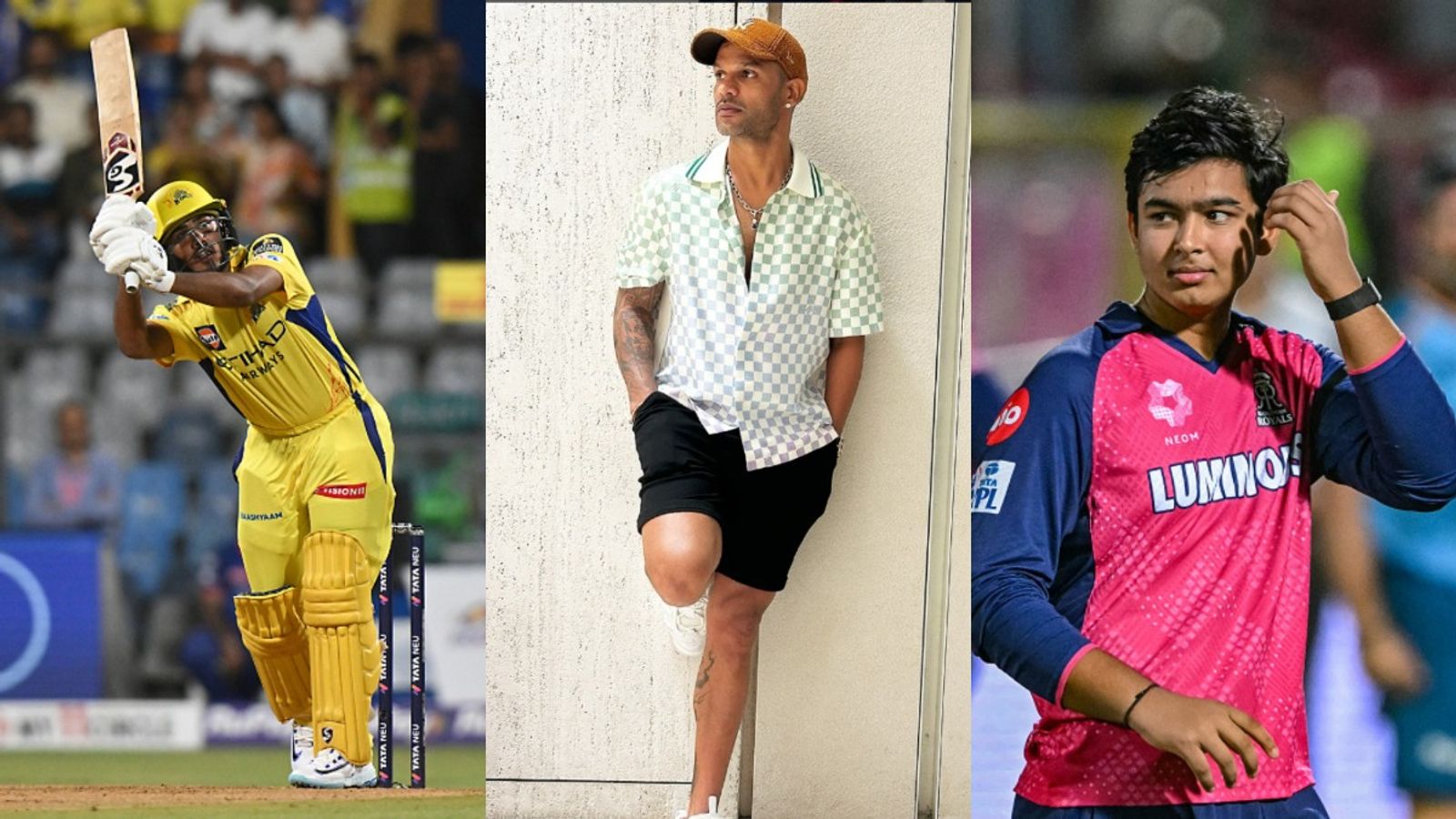 'Someone is 14, another is 17': Shikhar Dhawan lauds Vaibhav Suryavanshi and Ayush Mhatre for their impressive performance in IPL 2025 Shikhar Dhawan along with Vaibhav Suryavanshi and Ayush Mhatre