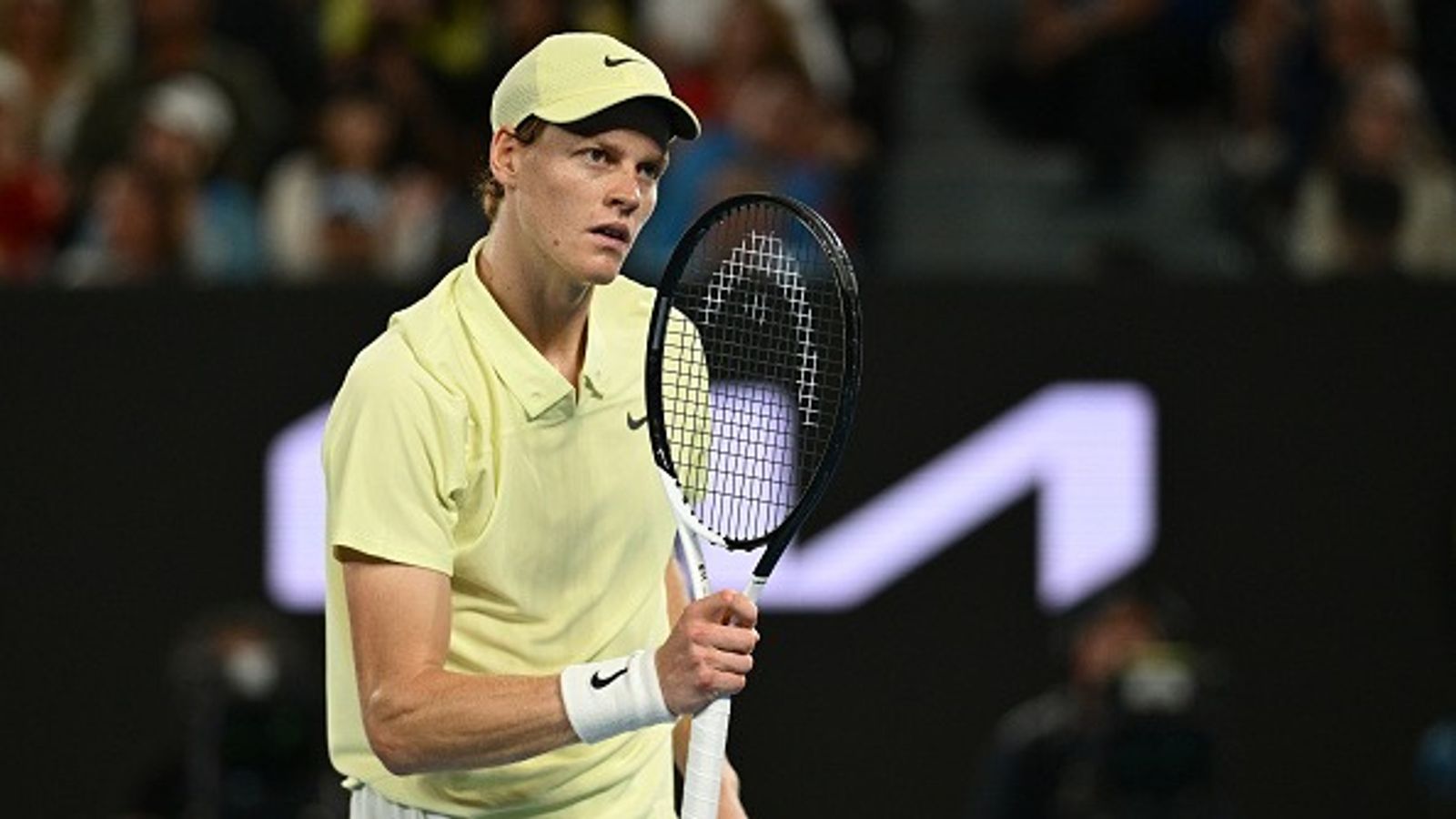 'We live in a world where...': World No.1 Jannik Sinner Delivers a Powerful Response to Novak Djokovic and Serena Williams on His Suspension Controversy No.1 ranked tennis player Jannik Sinner.