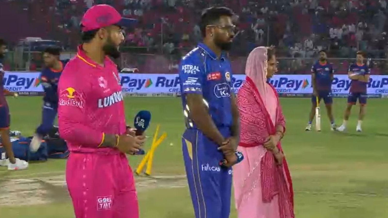 RR vs MI: Rajasthan Royals to feature with one change as Riyan Parag opts to bowl against Mumbai Indians Riyan Parag and Hardik Pandya