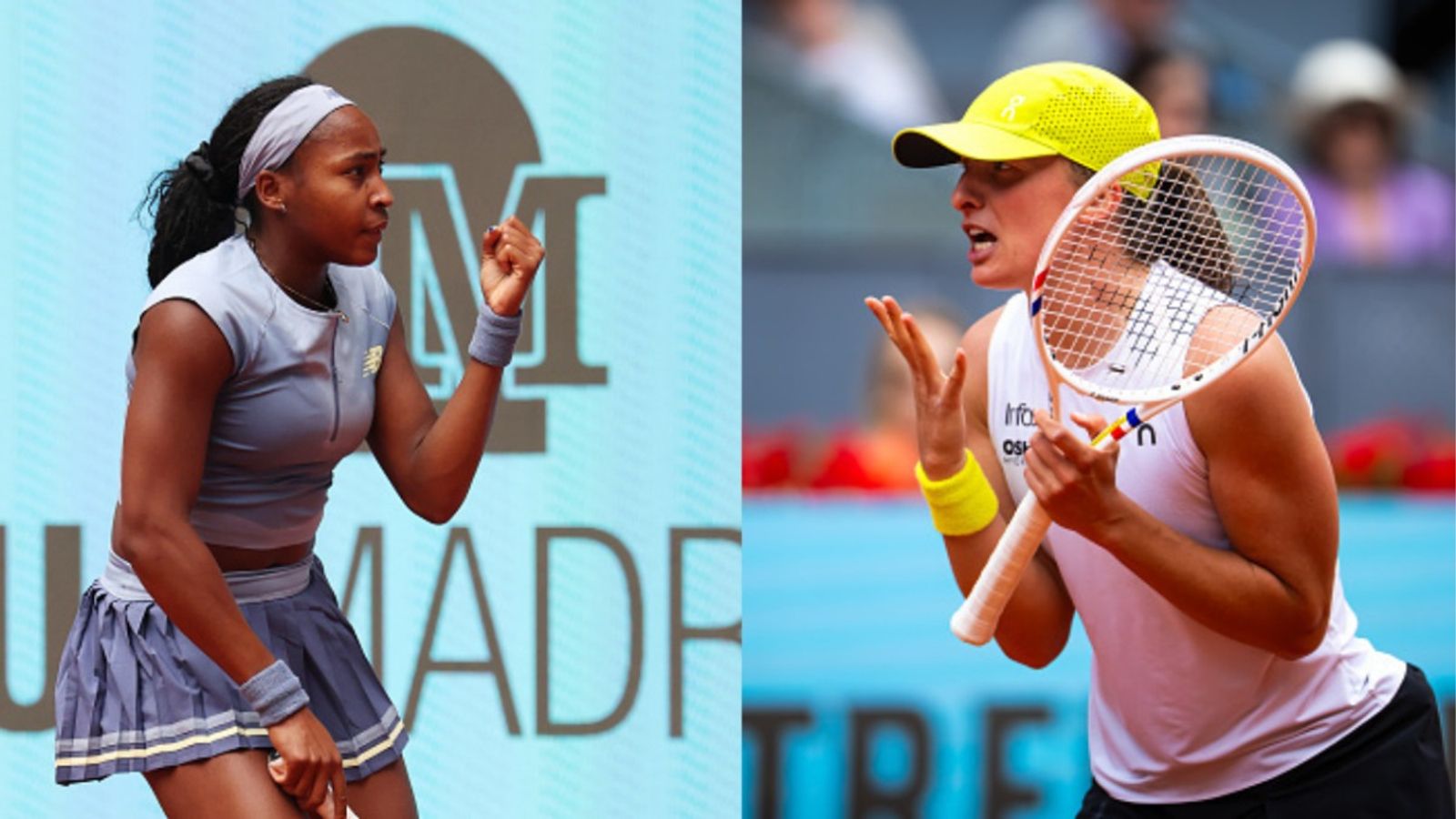 'I forced her into some awkward positions': Coco Gauff Cuts a Confident Figure After Finally Toppling Iga Swiatek on Clay at Madrid Open Coco Gauff and Iga Swiatek