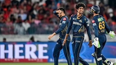 GT to feature with one change as SRH captain Pat Cummins opts to bowl in IPL 2025: Check playing XIs Gujarat Titans' Sai Kishore (C) celebrates with teammates after taking the wicket of Sunrisers Hyderabad's