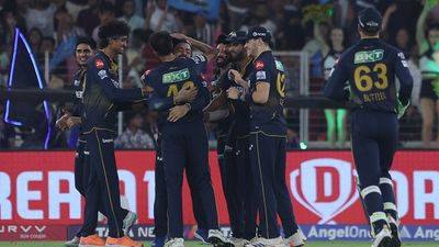 IPL 2025 updated Points Table after GT vs SRH: GT dethrones RCB to take second spot in points table after defeating SRH Prasidh Krishna of Gujrat Titans celebrates the wicket of Travis Head of Sunrisers Hyderabad during the 2025 IPL match between Gujarat Titans and Sunrisers Hyderabad