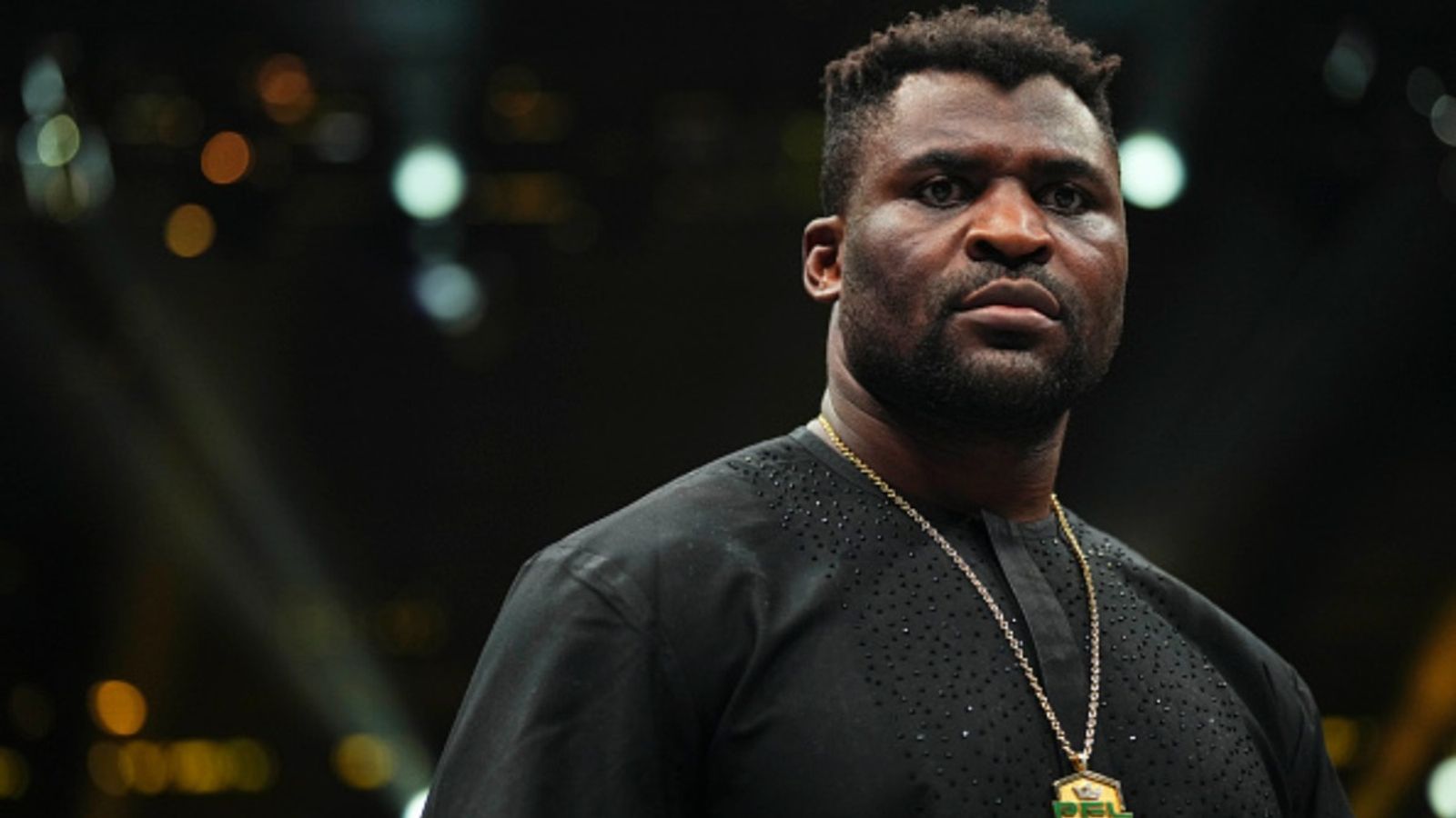 Francis Ngannou shares his take on the fatal bike accident that killed a 17-year-old Francis Ngannou in the frame (via Getty)