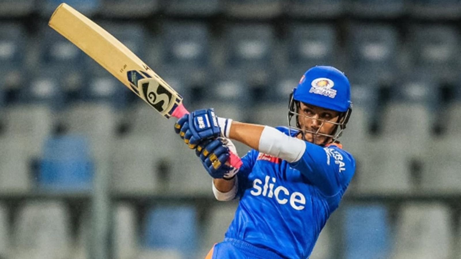 Former Mumbai Indians batter accused of rape, FIR lodged in Jodhpur Shivalik Sharma plays a shot in MI's nets in 2024.
