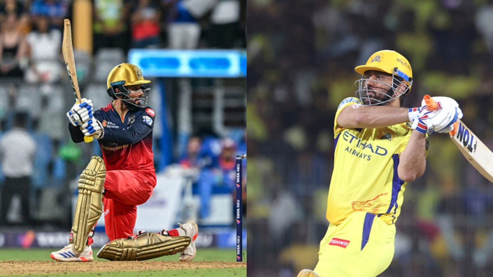 IPL 2025 RCB vs CSK Today Match Toss: Chennai opt to bowl first against Bengaluru, Patidar makes big change; know playing XIs of both sides RCB captain Rajat Patidar (L) and CSK skipper MS Dhoni in frame