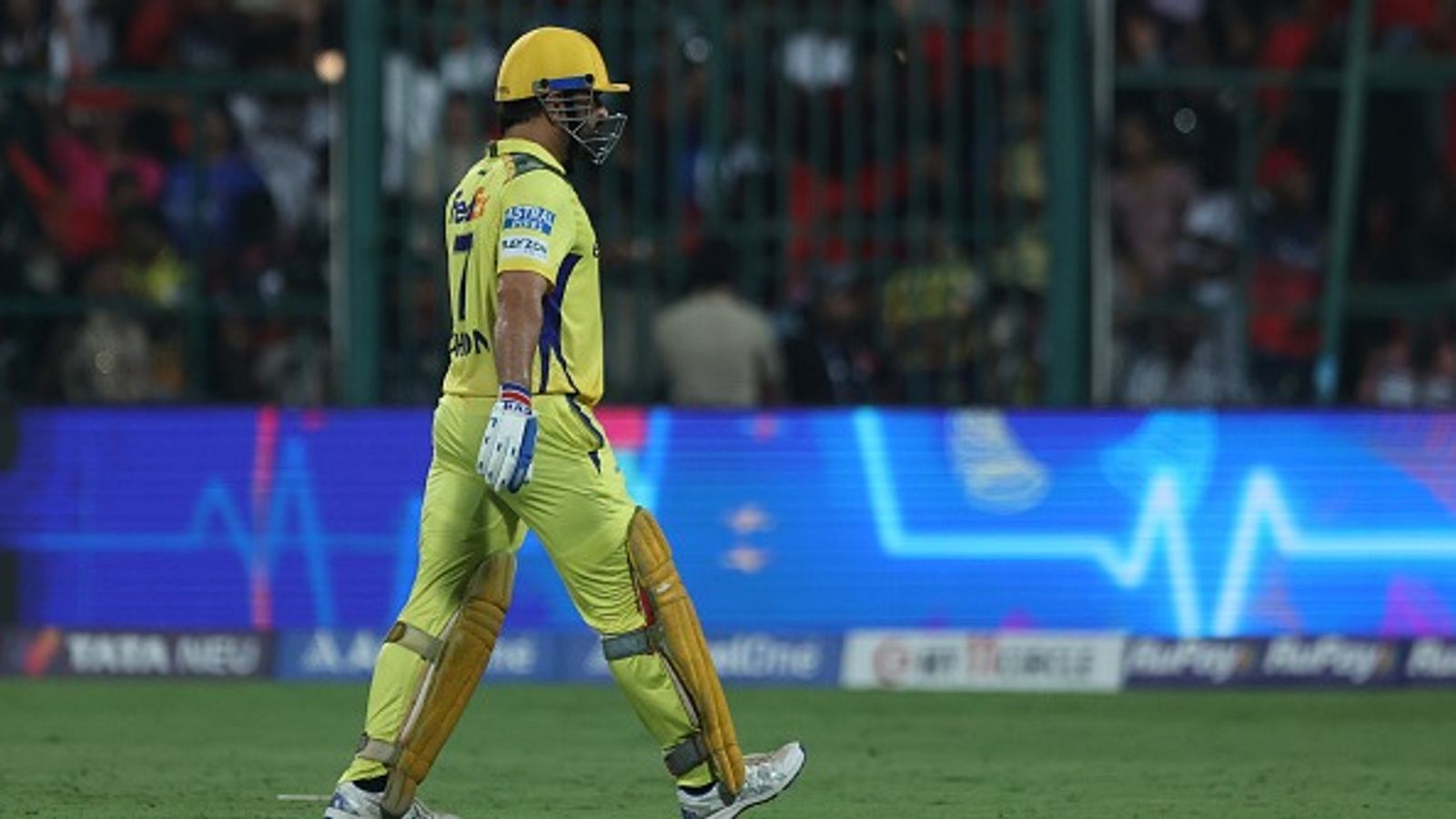 'When I went into bat...': MS Dhoni takes blame for 2-run loss against RCB but didn't forget to show mirror to CSK batters with strong words CSK captain MS Dhoni in frame