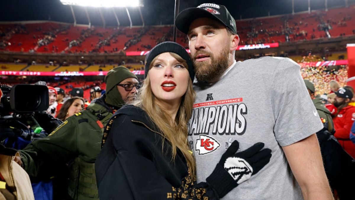 'Just as other young couples in love do': Travis Kelce and Taylor Swift embrace 'working out together'- just not in gym 'Just as other young couples in love do': Travis Kelce and Taylor Swift embrace 'working out together'- just not in gym