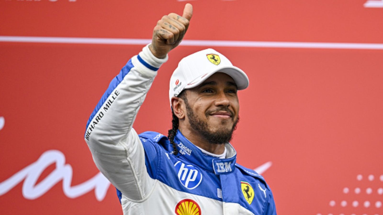'Man, I’m so happy with that': Ferrari's Lewis Hamilton relieved after valiant P3 at Miami Sprint Lewis Hamilton in the frame
