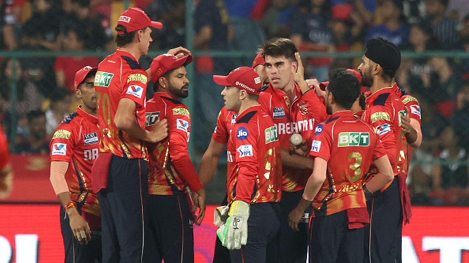 PBKS vs LSG Predicted Playing XI: Ponting may bring in Australian pacer for Harpreet Brar, Pant tempted to bring back Shardul Thakur Xavier Bartlett of Punjab Kings celebrates the wicket of Liam Livingstone of Royal Challengers Bengaluru during the 2025 IPL match at M Chinnaswamy Stadium on April 18, 2025, in Bengaluru, India.