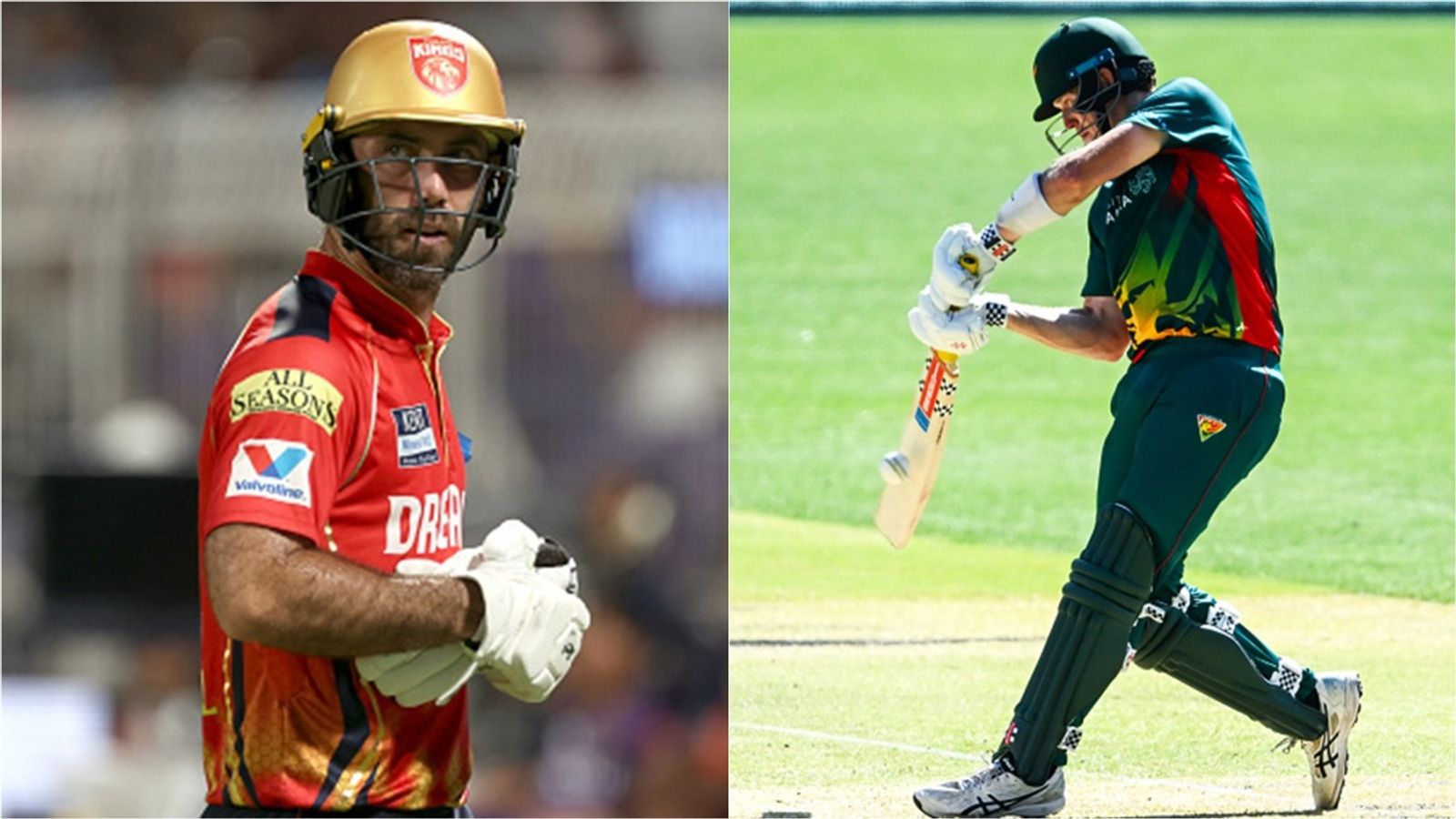Punjab Kings name Australian opener who is playing in PSL as replacement for Glenn Maxwell, hand him Rs 3 crore contract Punjab Kings' Glenn Maxwell after losing his wicket in IPL 2025; Tasmania's Mitchell Owen plays a shot.