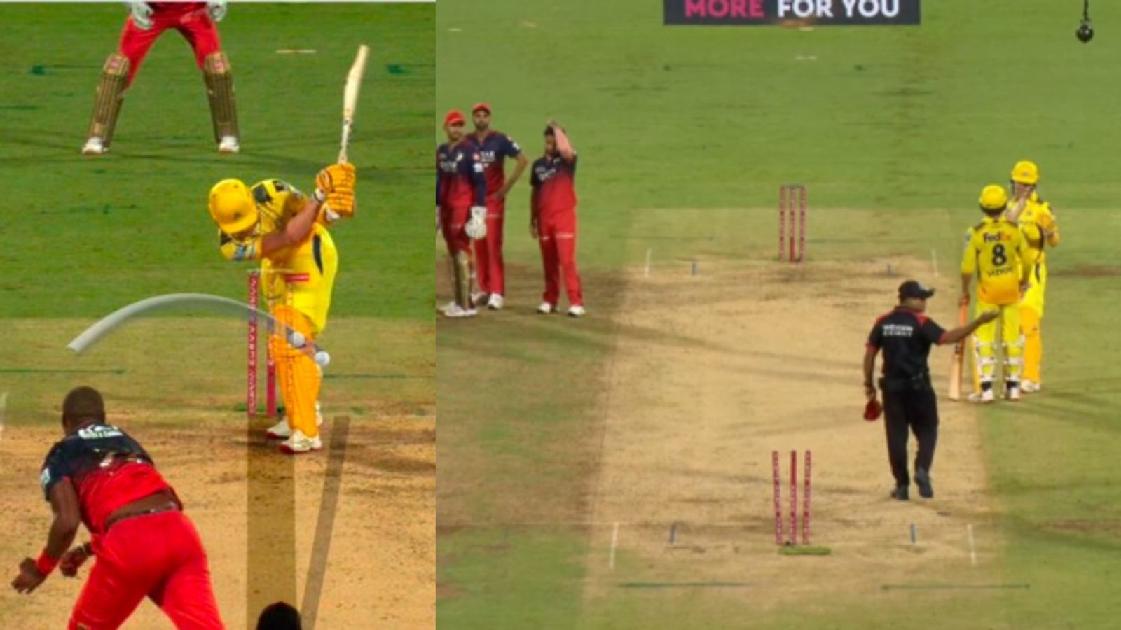 Ex-umpire Anil Chaudhary settles debate around Dewald Brevis DRS controversy during RCB vs CSK tie, reveals who was at fault Ex-umpire Anil Chaudhary settles debate around Dewald Brevis DRS controversy during RCB vs CSK tie, reveals who was at fault