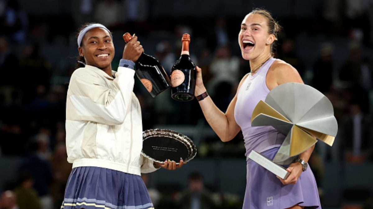 'Feel like she just got a lot better in everything': Coco Gauff praises Aryna Sabalenka after reaching Impressive Career milestone Coco Gauff and Aryna Sabalenka in the frame