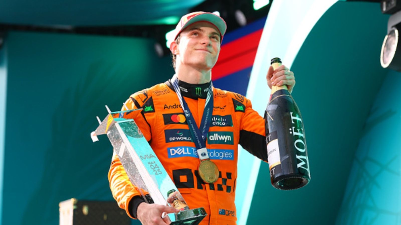 'I was aware enough to avoid Max coming through in Turn 1': Oscar Piastri reveals how he pipped Max Verstappen to win Miami Grand Prix 2025 Oscar Piastri in the frame