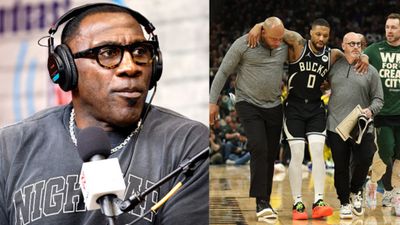 Shannon Sharpe Delivers Brutal Verdict on Injured Damian Lillard's Trade Value Following Bucks' Elimination Shannon Sharpe and Damian Lillard