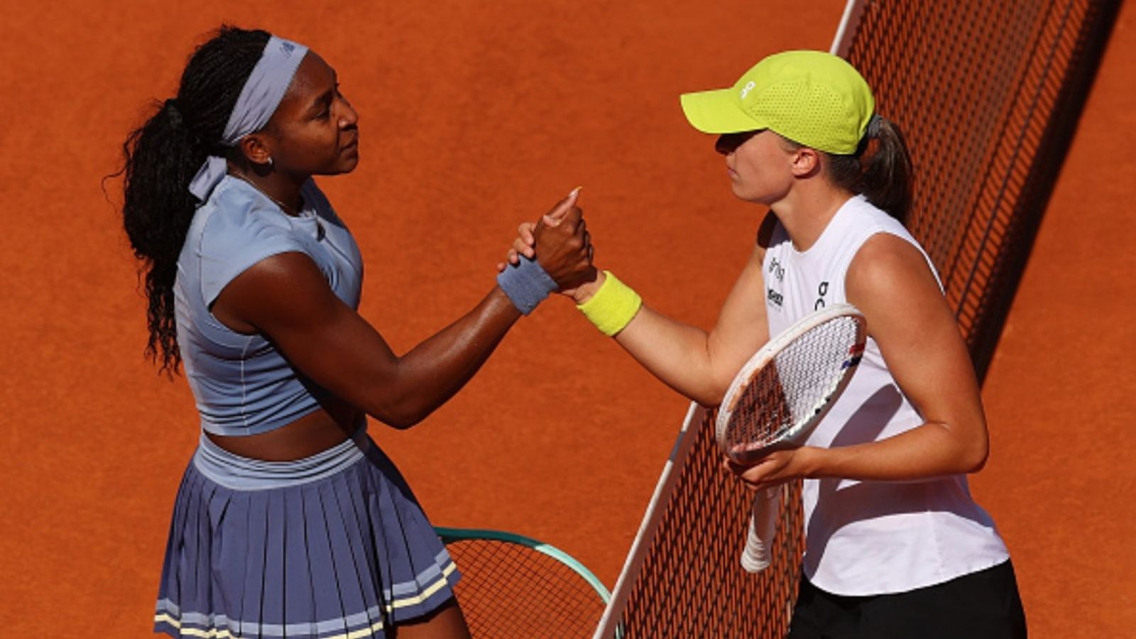 "I cannot believe Iga Swiatek..." Coco Gauff shares her bold take on the Pole following Madrid Open victory Coco Gauff and Iga Swiatek in the frame (via Getty)