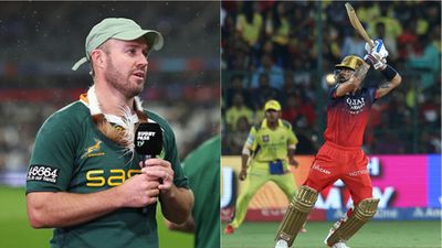 'I want to tell all of you media people, I haven't forgotten... Eat that': AB de Villiers slams Virat Kohli's strike rate critics AB de Villiers, Virat Kohli