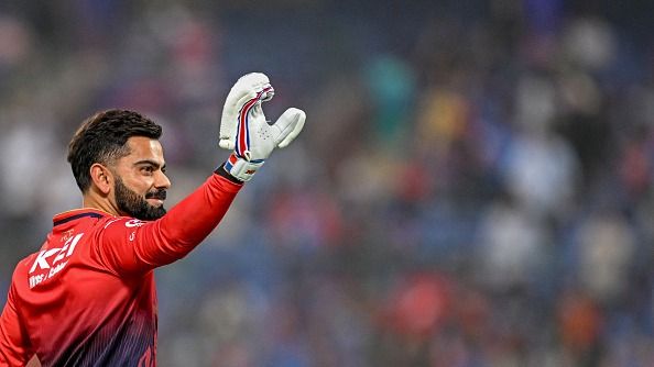 AB De Villiers gives unique nickname to RCB legend Virat Kohli, says 'never fear when he is near' Former RCB captain Virat Kohli in this frame