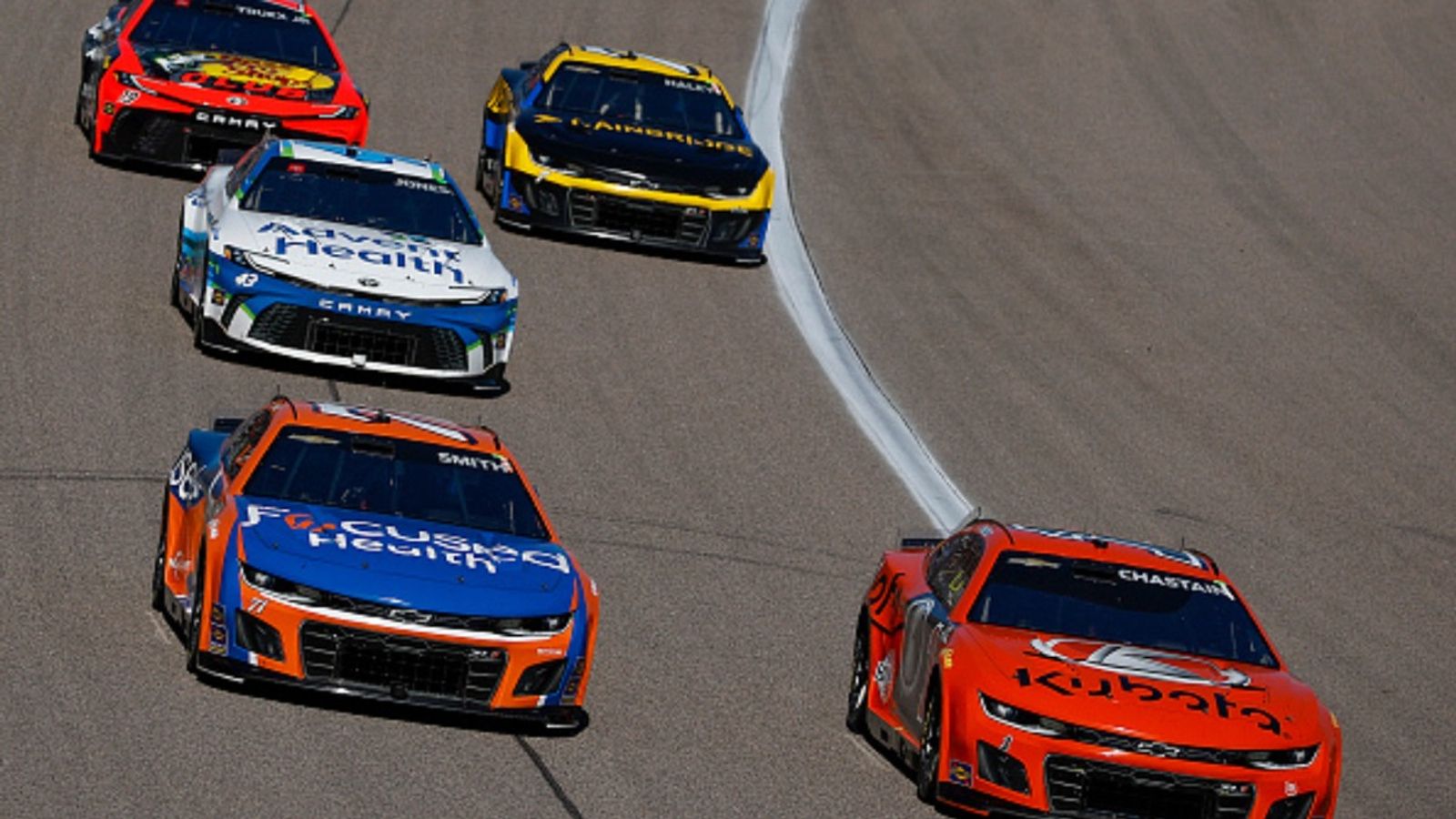 How to Watch the 2025 NASCAR Cup Series AdventHealth 400 at Kansas Speedway NASCAR Cup Series race in the frame