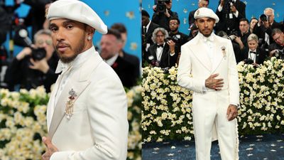 Lewis Hamilton shares emotional message after Co-Chairing the Met Gala Lewis Hamilton in the frame