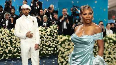 From Lewis Hamilton to Serena Williams: List of U.S. Sports Stars Who Lit Up the Met Gala 2025 Lewis Hamilton and Serena Williams in the frame