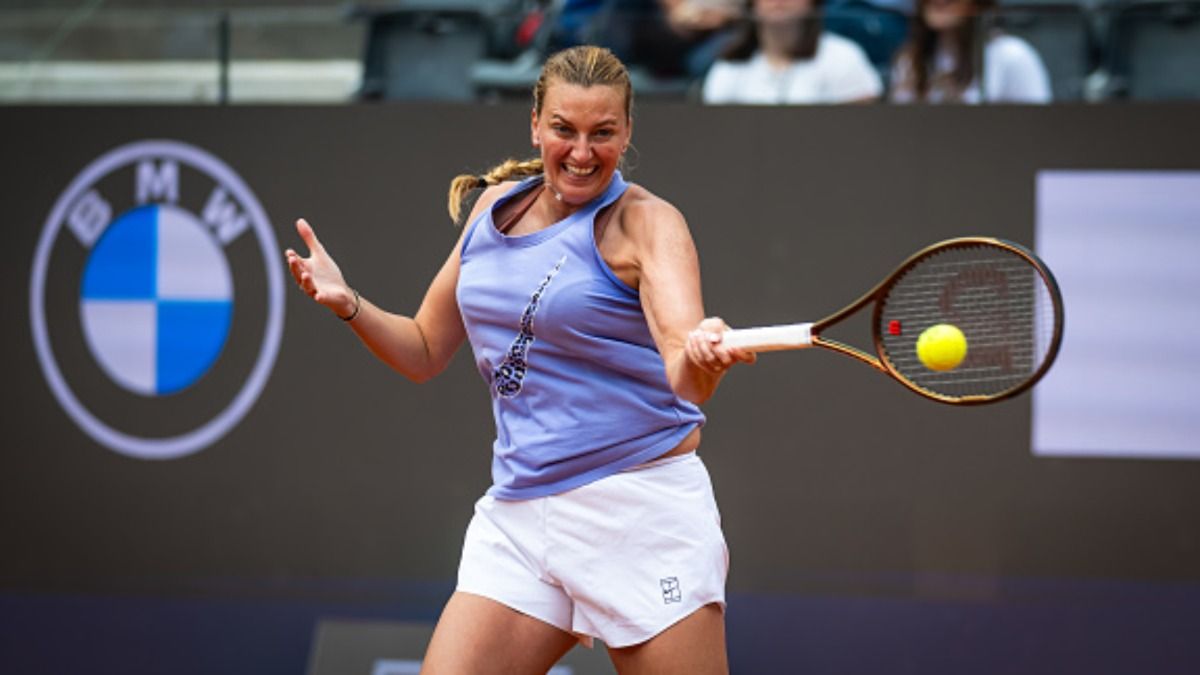 'I was 95% that I would never come back': Petra Kvitova grabs first win of comeback after Maternity leave Petra Kvitova in the frame