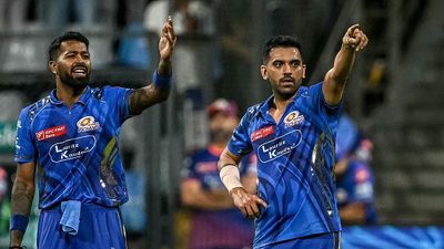 'But the no-balls...': Hardik Pandya labels no-balls bowled by Mumbai Indians as 'a crime' after Gujarat Titans' three-wicket win at Wankhede Mumbai Indians' Deepak Chahar (R) and captain Hardik Pandya adjust the field during the Indian Premier League (IPL) Twenty20 cricket match between Mumbai Indians and Gujarat Titans