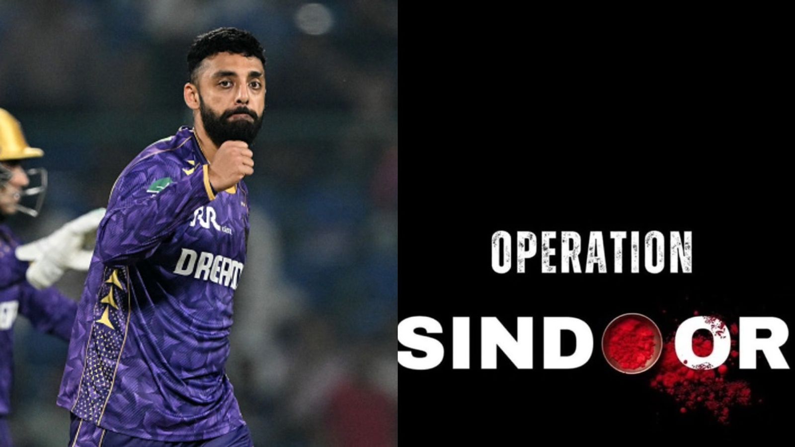 Operation Sindoor: KKR star Varun Chakaravarthy reacts as Indian Armed Forces strike nine terror camps Kolkata Knight Riders' Varun Chakravarthy celebrates after taking the wicket of Delhi Capitals' Mitchell Starc during the Indian Premier League (IPL) Twenty20 cricket match between Delhi Capitals and Kolkata Knight Riders