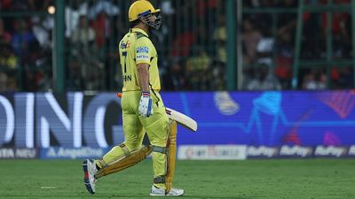 IPL 2025: Chennai Super Kings ends suspense over MS Dhoni's participation against Kolkata Knight Riders MS Dhoni of Chennai Super Kings makes their way off