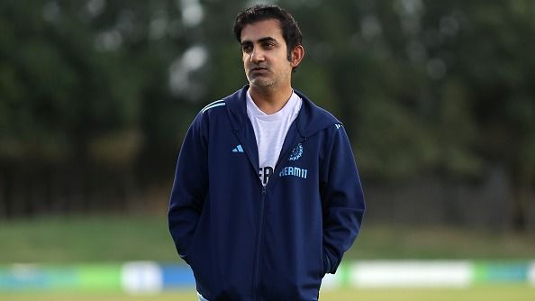 'Absolutely no': Gautam Gambhir shuts down talk of cricket ties with Pakistan amid rising border tensions Gautam Gambhir, Head Coach of India during a India Nets Session