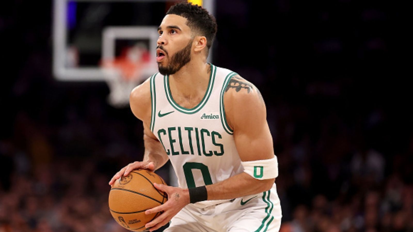 Jayson Tatum Injury Report: Will the Celtics' Star Forward Play Tonight Against the Knicks? Jayson Tatum in the frame