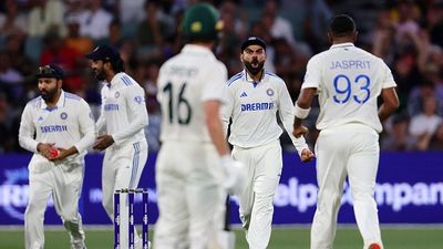 Not Shubman Gill, Ex-India head coach wants this veteran star to lead India in red-ball after Rohit Sharma's Test retirement Virat Kohli of India reacts after Jasprit Bumrah of India claimed the wicket of Usman Khawaja of Australia for 13 runs caught Rohit Sharma of India