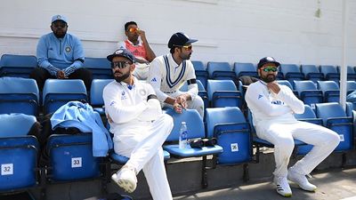 'I'm actually shocked...': India's Border-Gavaskar Trophy-winning captain reacts as Rohit Sharma announces Test retirement, Watch VIDEO Virat Kohli, Ajinkya Rahane and Rohit Sharma of India wait after tea during day one of the ICC World Test Championship Final