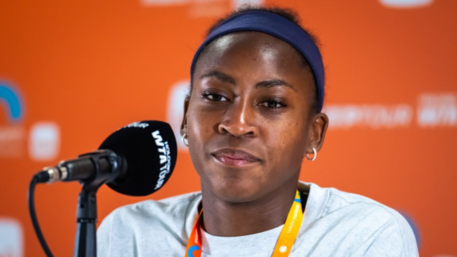 Coco Gauff Shares a Classy 9-Word Message With 18-Year-Old Rising Star Who Gave Her a Tough Time in Italian Open Opener Coco Gauff in the frame (via Getty)