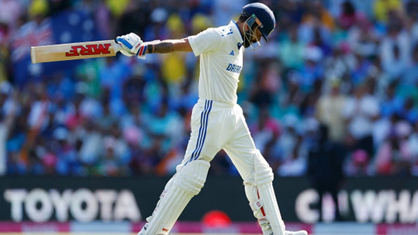Virat Kohli informs BCCI about his retirement from Test cricket, final call to be taken by selection committee Virat Kohli of India looks dejected while leaving the field after being dismissed by Scott Boland of Australia during day two of the fifth Test of the series between Australia and India at Sydney Cricket Ground on January 04, 2025 in Sydney, Australia.