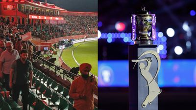 BCCI shortlists three venues in India for IPL 2025 if tournament resumes in May Fans leaving the stadium and IPL trophy