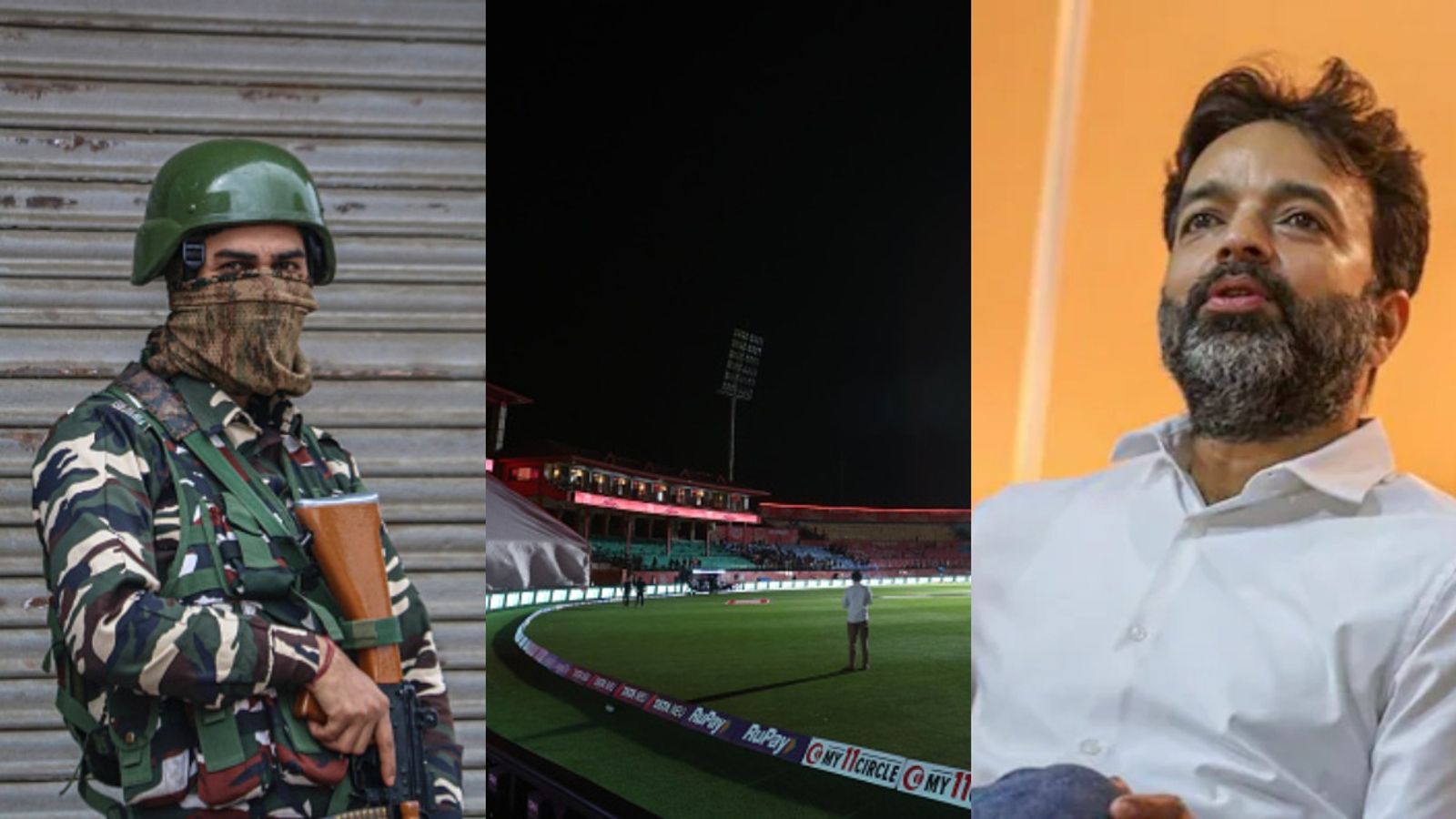 'If it is possible to conduct it immediately... We need to...': IPL Chairman Arun Dhumal's statement on possible restart of tournament In pic: IPL chairman Arun Dhumal and Army officer