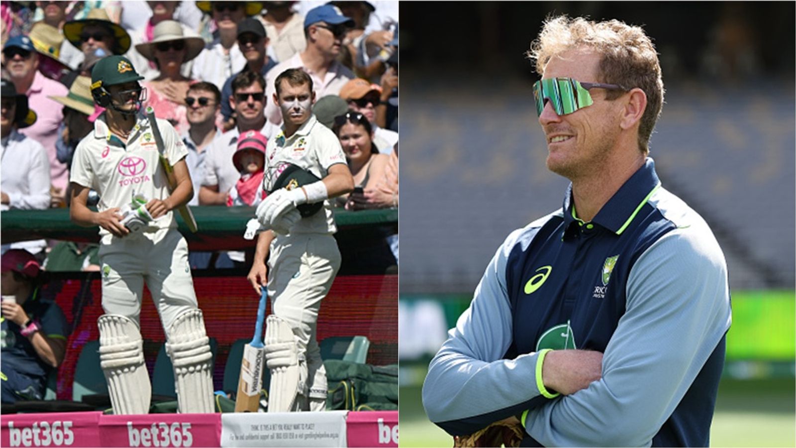 'It's pretty clear that Sam Konstas is not the finished product': Australia's chief selector backs these 2 batters to open in WTC 2025 final Sam Konstas, Marnus Labuschagne ready to bat; Australia chief selector George Bailey.