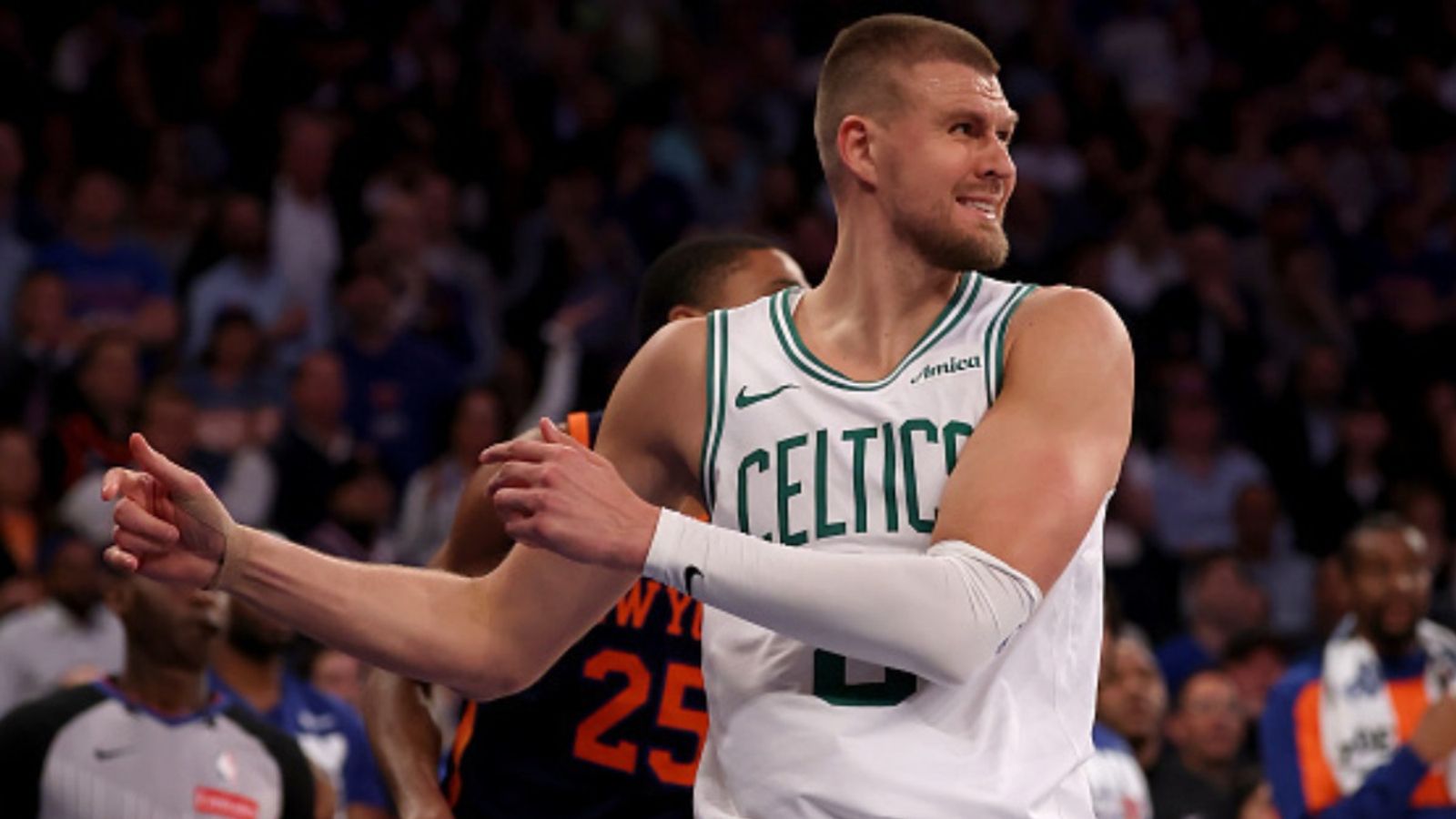 Boston Celtics Injury Report: Will star player Kristaps Porzingis start Game 5 against New York Knicks? Boston Celtics Injury Report: Will star player Kristaps Porzingis start Game 5 against New York Knicks?