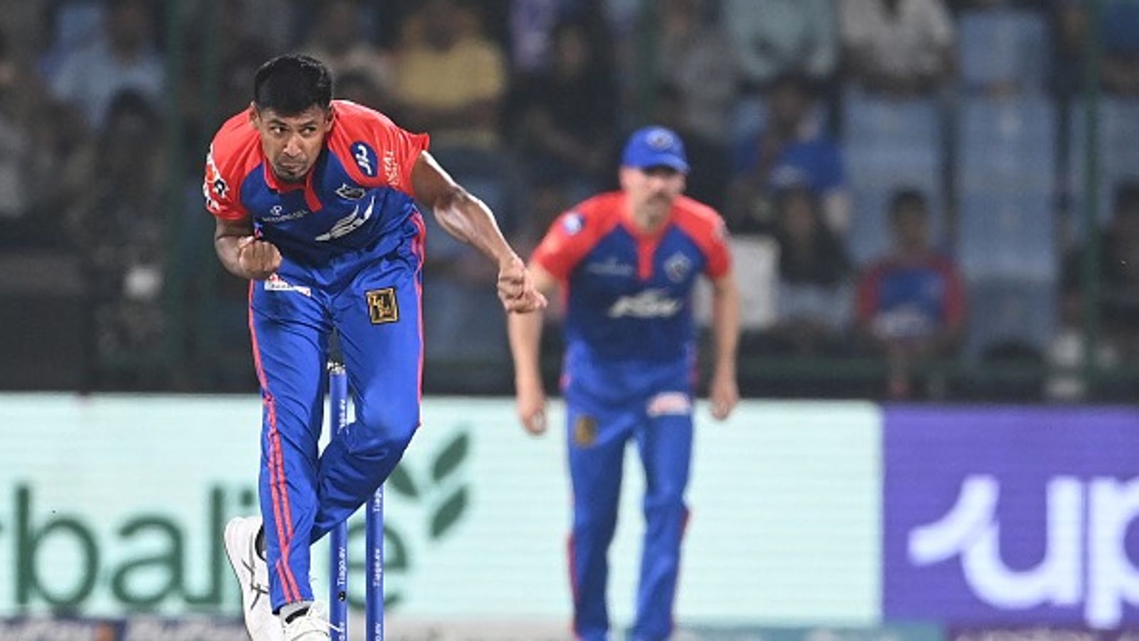 Major boost for Delhi Capitals, star overseas player granted NOC to play the last leg of IPL 2025 Delhi Capitals' Mustafizur Rahman in this frame