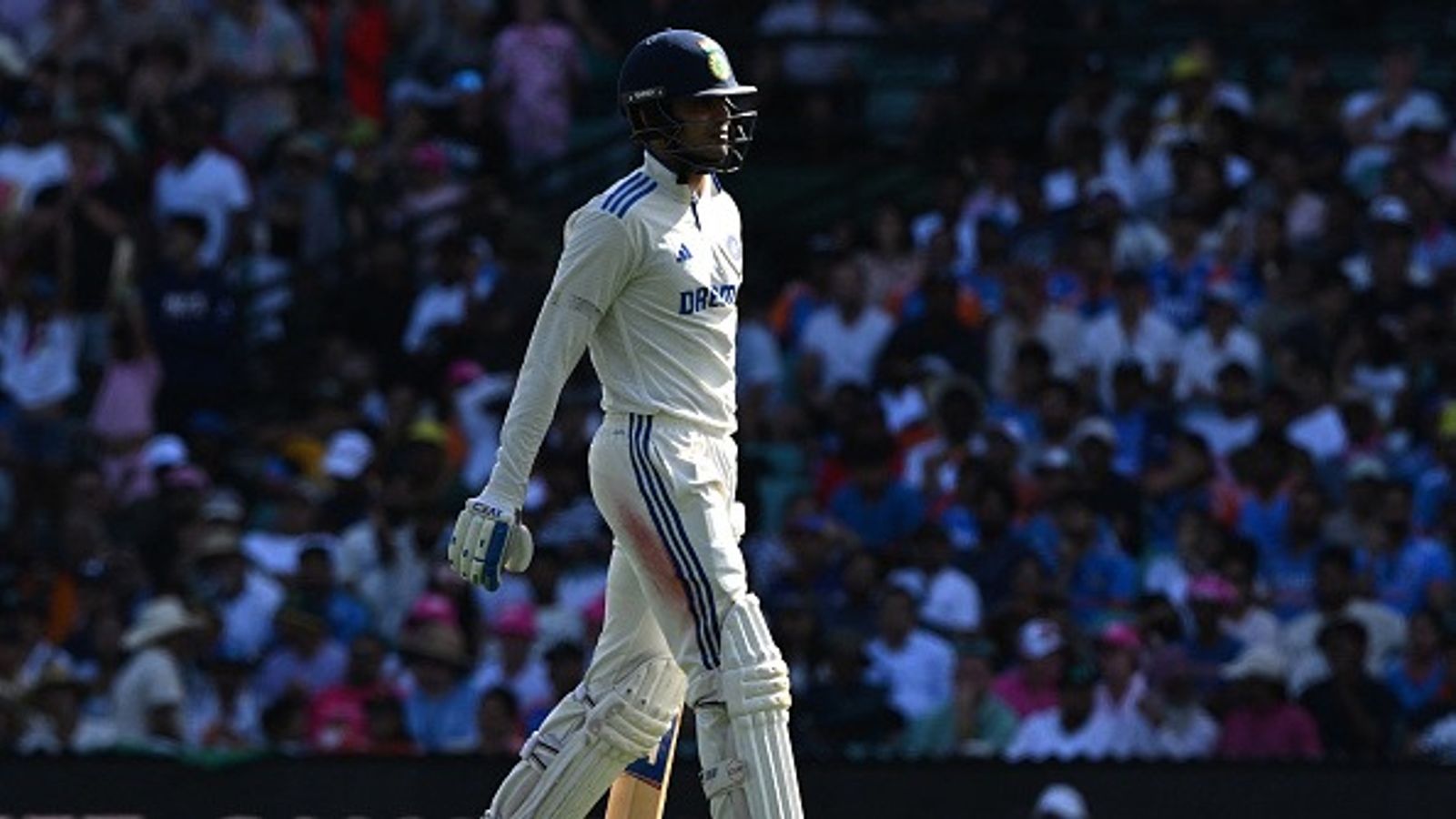 'Go and see your own record, how much have you done overseas?': India's Border-Gavaskar winning head coach lashes out at Shubman Gill's critics ahead of England series India's Shubman Gill walks off the field after his dismissal by Australia's bowler Beau Webster on day two of the fifth Test match between Australia and India at the Sydney Cricket Ground