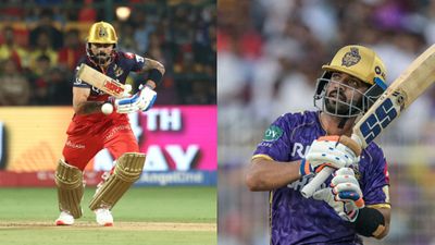 IPL 2025 Updated Points Table: RCB rocket to top of the standings to close in on playoff spot, KKR eliminated after frustrating washout RCB's Virat Kohli (L) and KKR's Ajinkya Rahane in frame