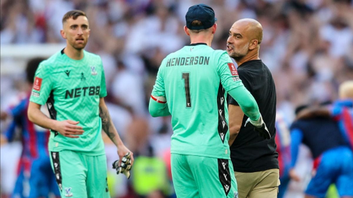 Dean Henderson reveals what sparked heated exchange with Pep Guardiola after FA Cup final victory SportsTak